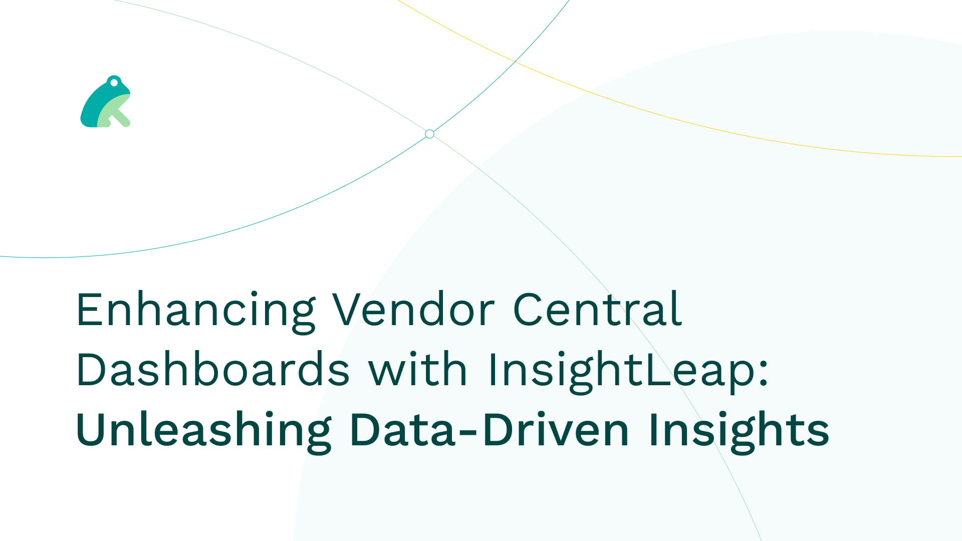 Enhancing Vendor Central Dashboards with InsightLeap: Unleashing Data-Driven Insights
